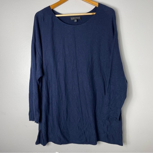 Context Tops - Context Lord & Taylor Women's Knit Top Sweater Pullover Size 1X